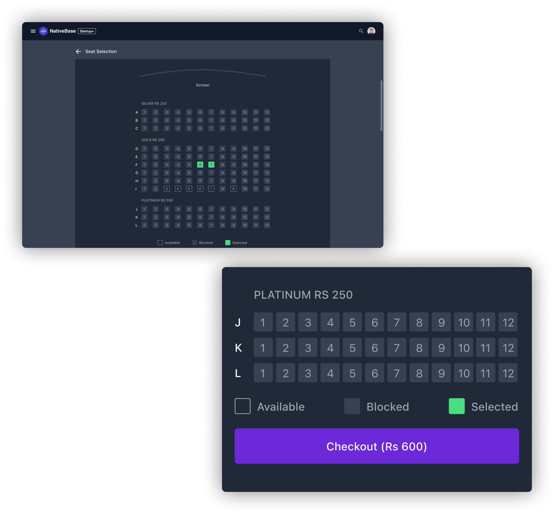 product cards